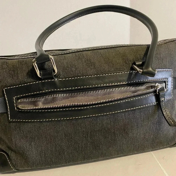 Dooney & Bourke DB signature print canvas bag - Picture 8 of 14